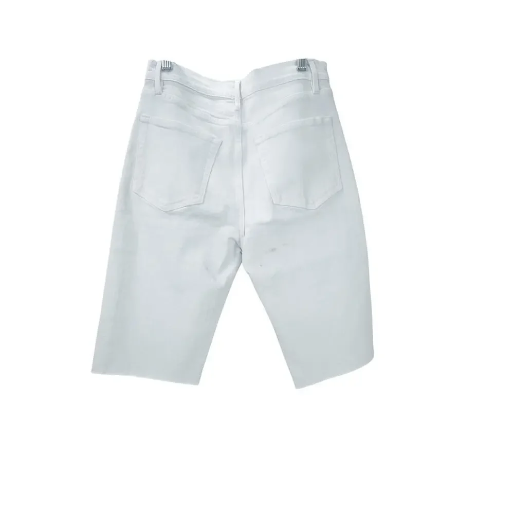 FRAME Women's Blanc Le Vintage Bermuda Shorts Size 26 NWT